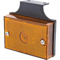 Stačiakampis žymeklis, 12/24V, gintaras, užsukamas, 86x81mm, Waś 1400690420