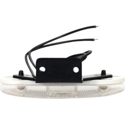 Žymeklis LED, stačiakampis, 12/24V, skaidrus, užsukamas, 113x63mm, Waś 14006905300