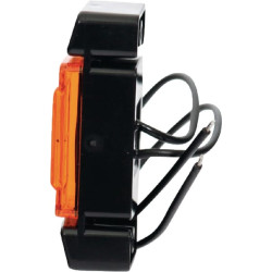 Žymeklis LED, stačiakampis, 12/24V, gintaras, užsukamas, 72x32mm, Waś 1400690840