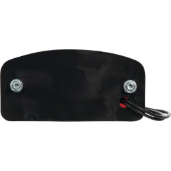 Valstybinio numerio apšvietimas LED, stačiakampis, 12/24V, raudonas, užsukamas, 109x61mm, Waś 1400300452