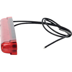 Stabdžių šviesos diodas, stačiakampis, 12/24V, raudonas, užsukamas, 237x20x22mm, Waś 1400300682