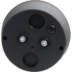 Galinis žibintas LH apvalus, 12/24V, gintarinis/raudonas, užsukamas, Ø 142mm, Waś 1400681200