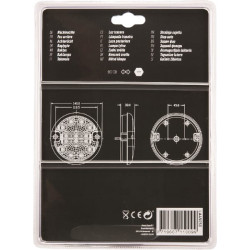 Galinis LED žibintas, apvalus, 12-24V, Ø 140mm, gopart LA45050