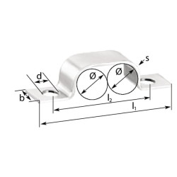 Gnybtai iš 2 pusių 2 kartus CLBN24