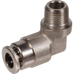 Įstumiama jungtis Ø 4 mm 90° išorinis sriegis 1/8" Kramp CLWS4RK18