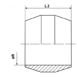 Suspaudimo žiedas Kūgis 60° CLDKR10L