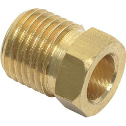 Krašto sraigtinis kūgis 60° žalvaris CLUWSM8L60M14