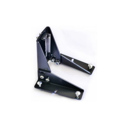 Montavimo atramos pasvirimo ir pasukimo kampas nuožulniems paviršiams, greitai keičiamas KIWI001KR