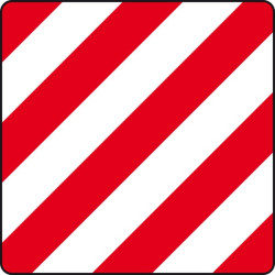 Žymeklių lenta EN12899 500x500x1mm WB5005001IT