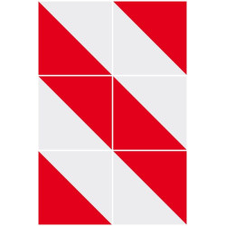 Žymeklių lenta 423x282 dešinė ECE R86 WB51366