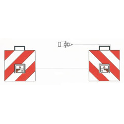 Žymeklių lentų rinkinys su lempa R113095