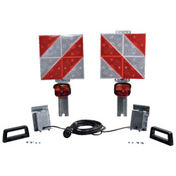 Įspėjamasis ženklas su pagrindu AL182