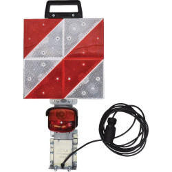 Įspėjamasis ženklas su pagrindu AL181