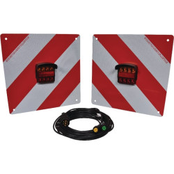 Įspėjamųjų ženklų rinkinys KL2 su LE WB50827KL2