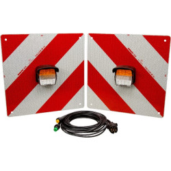 Įspėjamųjų ženklų rinkinys KL2 su LED WB51880KL2