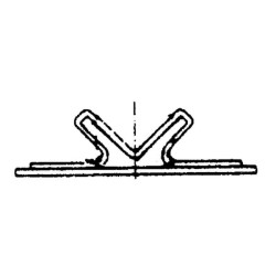 Priedo laikiklis vidurinis Geka HM11027
