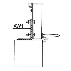 Suvirinamas kabliukas Geka AW1