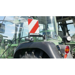 Įspėjamojo ženklo per plotį rinkinys, greitai keičiamas teleskopinis laikiklis ištraukiamas, galinis žibintas 12V V314DYNKR