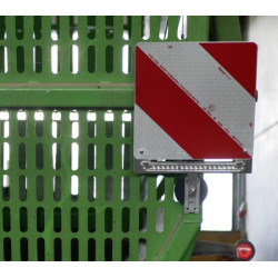 Įspėjamojo ženklo rinkinys, greitai keičiamas fiksuotas laikiklis montuojamas gale, galinis žibintas 12V V404DYNKR