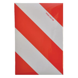 Lipdukas transporto priemonės pavojaus žymeklis dešinėje 282x423mm WB50066