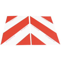 Lipdukas transporto priemonės pavojaus žymeklis kairėje/dešinėje 423x282mm Geka FR1R2