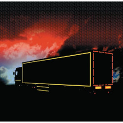 Geltona atspindinti juosta segmentas WB8210550S