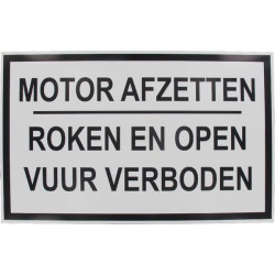 Ženklas „Motor afzetten“ WB3199999