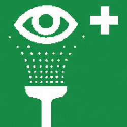 Ženklo gelbėjimo 200x200 akių skalavimas WB252465