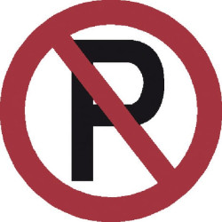 Ženklas 315mm Parking WB252050