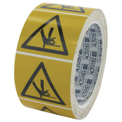 Įspėjimo lipdukas 50 mm rankinė WB227274