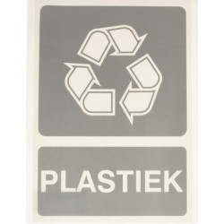 Lipdukas papildomos informacijos ženklas, perdirbamas plastikas: Plastiek 210x297mm Brady WB251294
