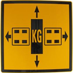 Įspėjamasis ženklas SYMBOOL WB90006