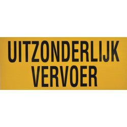 Pasirašykite „Uitzonderlijk vervoer“ WB90007NL