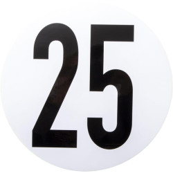 Lipdukas transporto priemonės greičio apribojimas: 25km/h Ø200mm Mazon BF25F