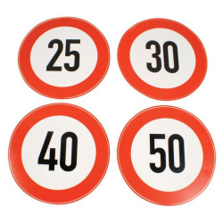 Lipdukas draudžiamojo ženklo greičio apribojimas: 60km/h Mazon WB7960IT