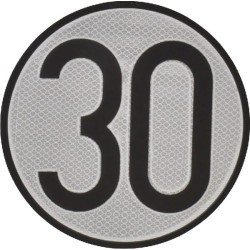 Greičio ribojimo ženklas 30 BL30ES