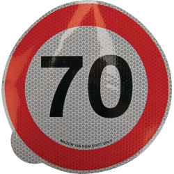 Lipdukas draudžiamojo ženklo greičio apribojimas: 70km/h Mazon WB7970IT