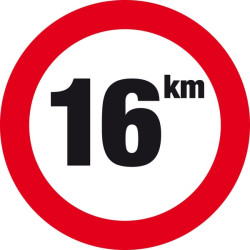 Plokštė 16 km metalinė WB1600L