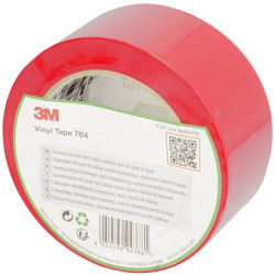 Vinilo juosta 764, raudona, 50 mm x 33M 7100260287
