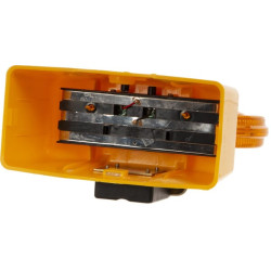 Įspėjamoji lemputė LED, apvali, geltona, lipdukas, Ø 180mm WB11055