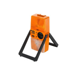 Kvadratinė įspėjamoji lemputė, 6V, geltona, užsukama, Hella 2XW003146001