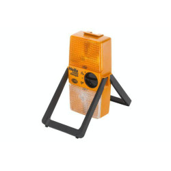 Kvadratinė įspėjamoji lemputė, 6V, geltona, užsukama, Hella 2XW003146001