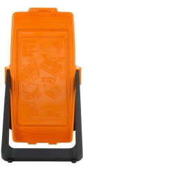 Kvadratinė įspėjamoji lemputė, 6V, geltona, užsukama, Hella 2XW003146001