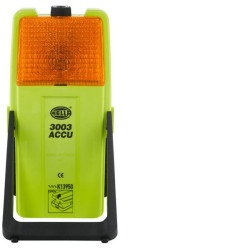 Įspėjamoji lemputė stačiakampė, 12/24V, skaidri, Hella 2XW007146011