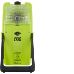 Įspėjamoji lemputė stačiakampė, 12/24V, skaidri, Hella 2XW007146011