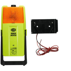 Įspėjamoji lemputė stačiakampė, 12/24V, skaidri, Hella 2XW007146011