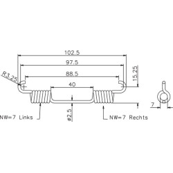 spyruoklė 914M20012