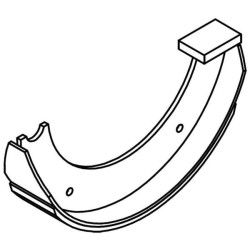 Stabdžių kaladėlės 0203384400