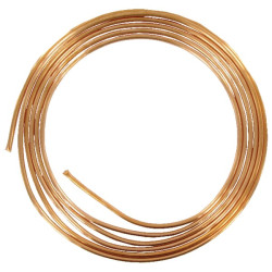 Stabdžių vamzdelis 6mm 5m varinis RL06005