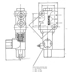 Stabdžių vožtuvas SAFIM Spool 20 BV201128MN20